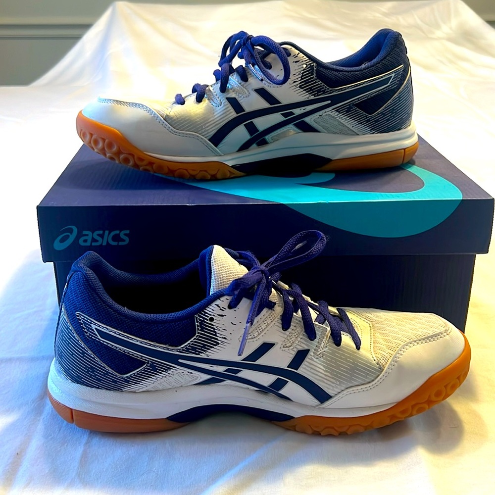 ASICS Gel Venture 7 Blue/White Worn Once Sz 8.5